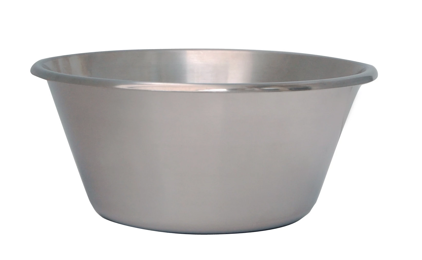 BASSINE PATISSIERE FOND PLAT BORD ROULE OUVERT 
