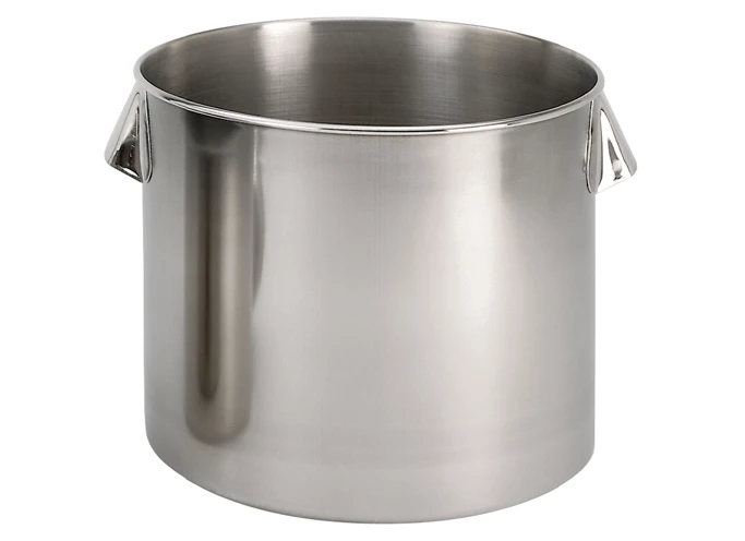 BAHU A DEBARASSER EN INOX A 2 ANSES