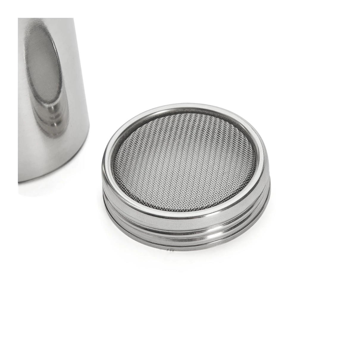 SAUPOUDREUSE INOX TROUS FINS