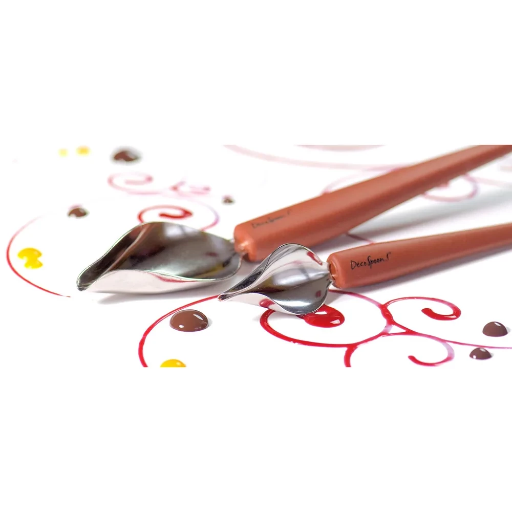 CUILLERE PLUME MANCHE SILICONE 