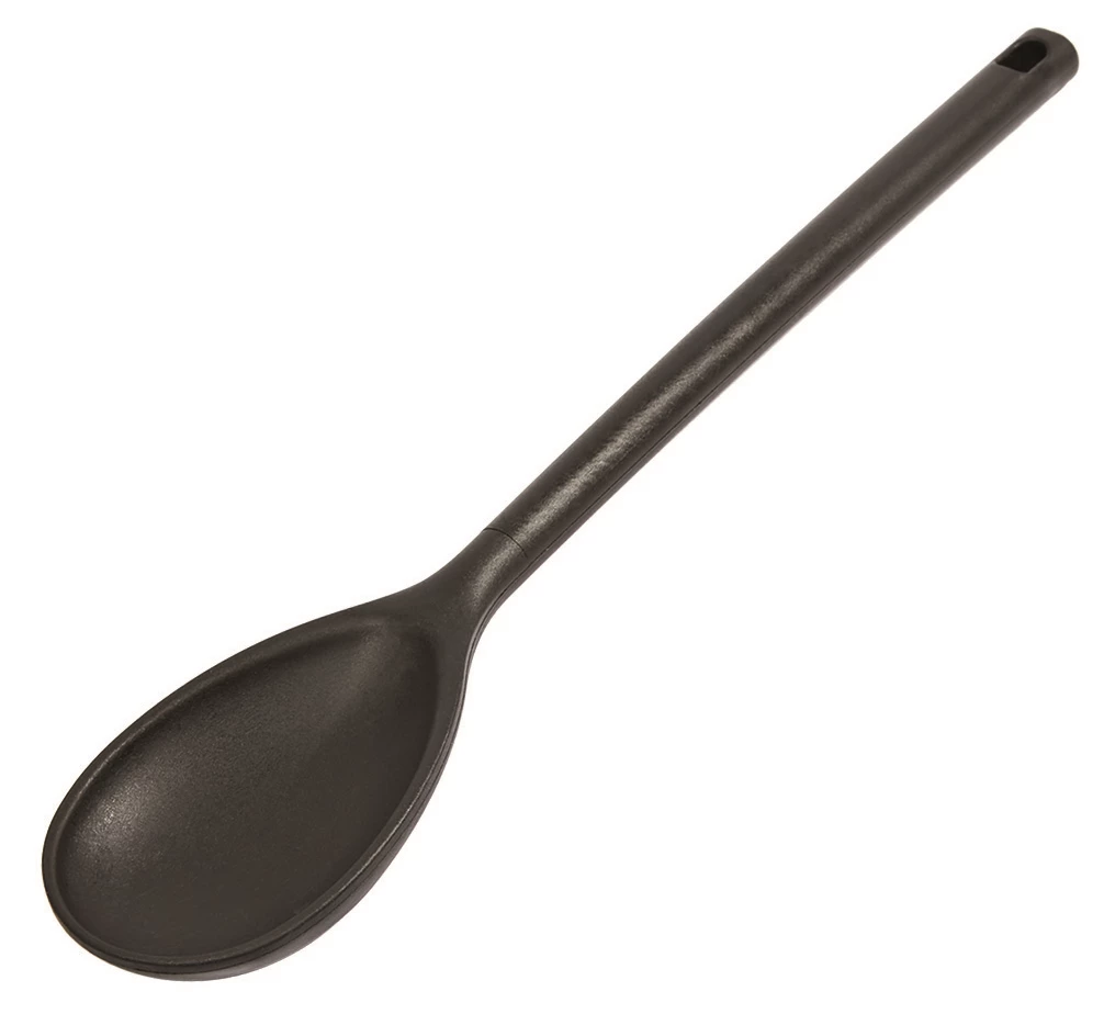 CUILLERE DE SERVICE  PLEINE  EN FIBRE DE VERRE  NOIR 