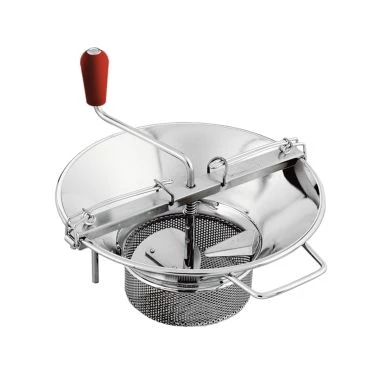 MOULIN A LEGUMES N°5 EN ACIER ETAMINÉ AVEC GRILLE 2MM