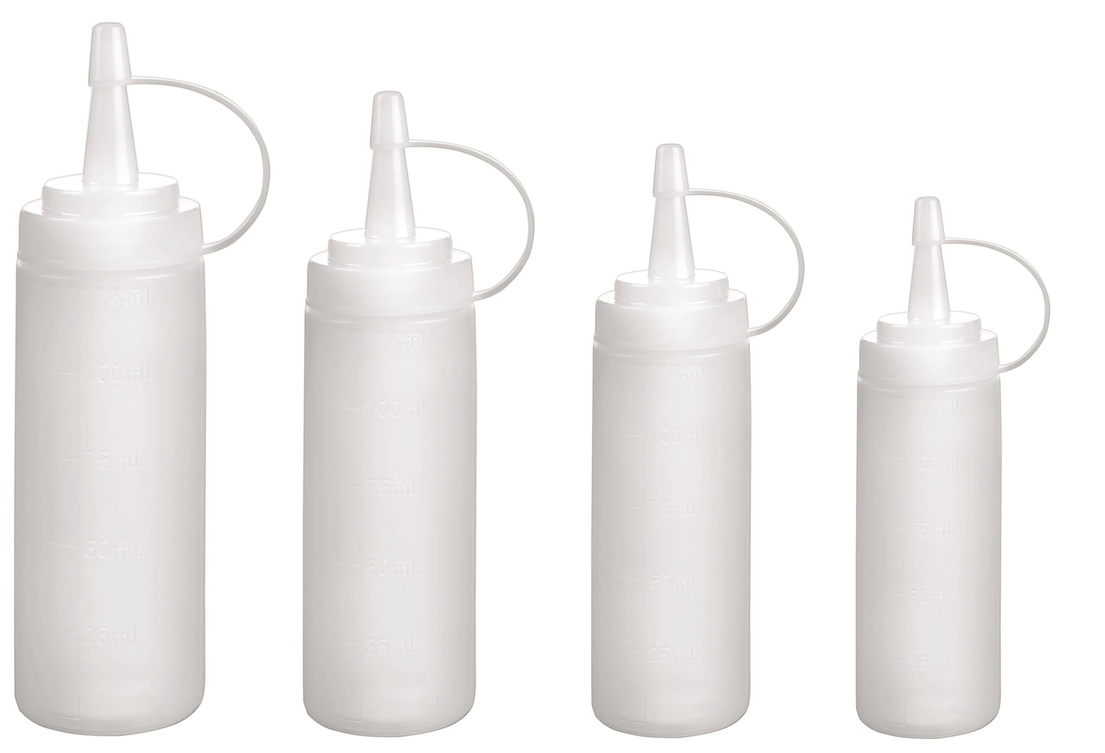 BOUTEILLE A SAUCE TRANSPARENT 0,7L