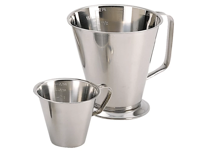 POT GRADUE A POIGNÉE  EN INOX