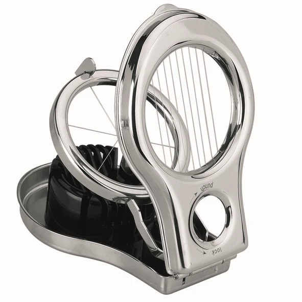 COUPE-OEUF 2 UTILISATIONS  EN INOX