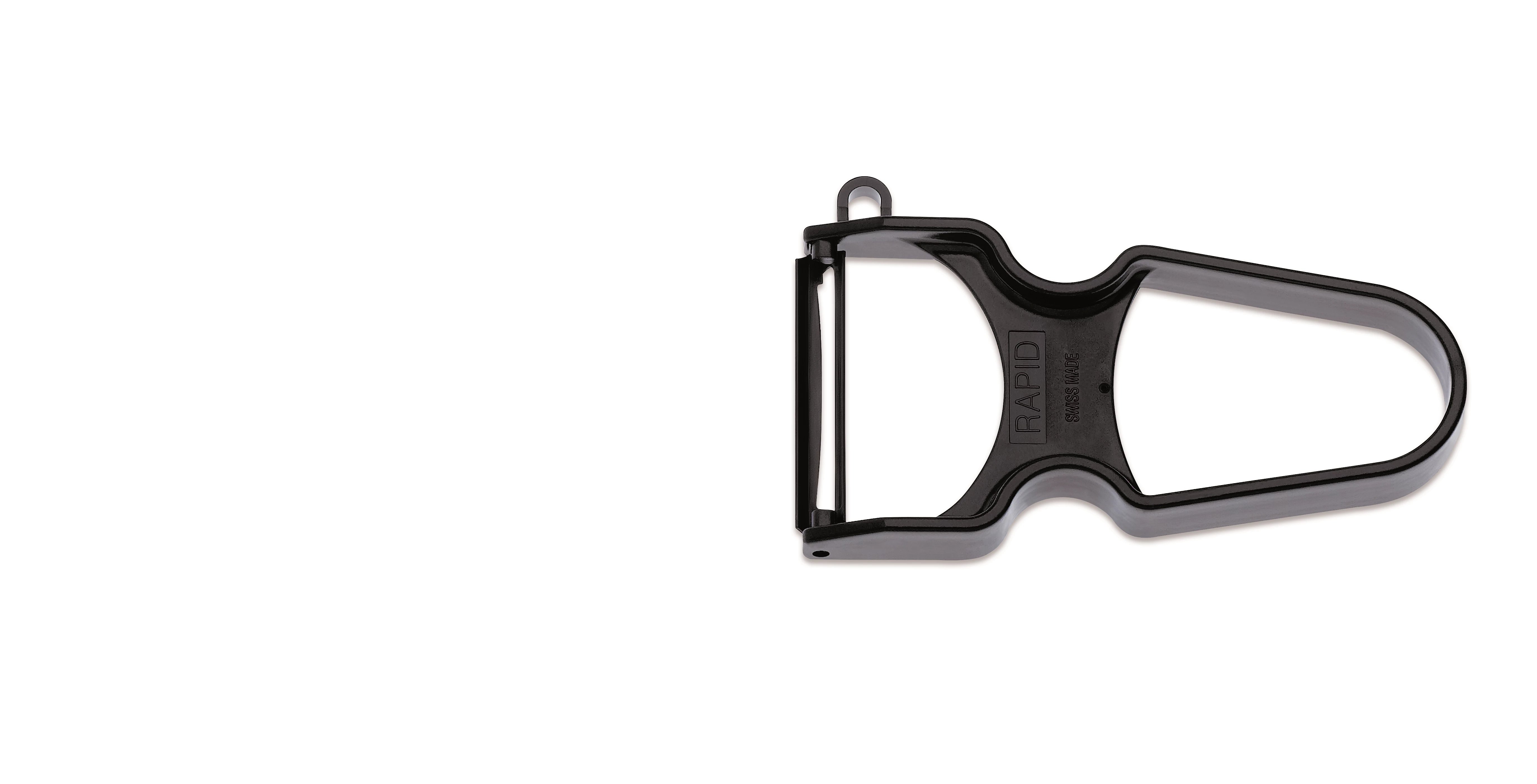 ÉPLUCHEUR ÉCONOM  TRANSVERSSAL 4 CM MANCHE NOIR