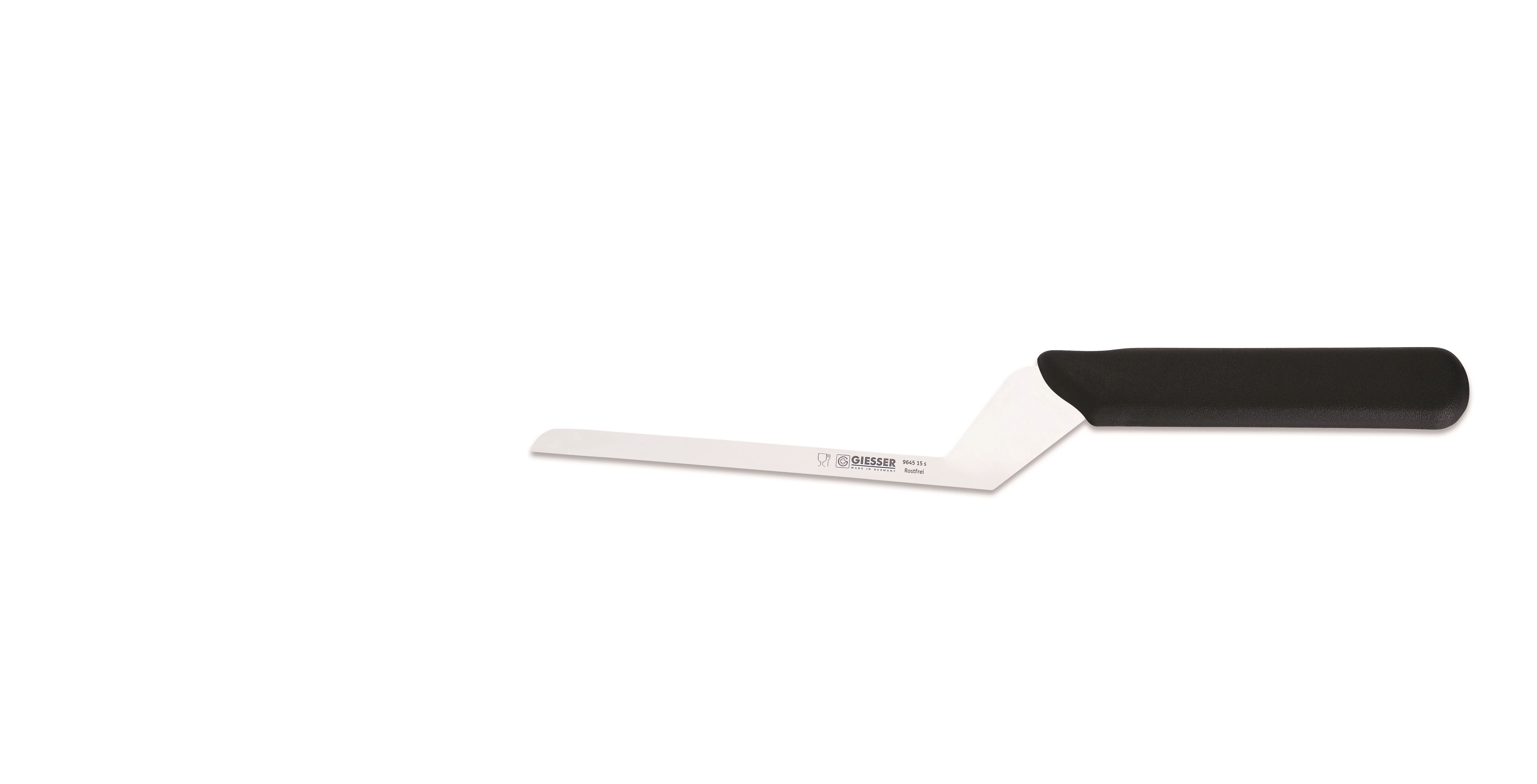 COUTEAU À BRIE 15 CM MANCHE NOIR