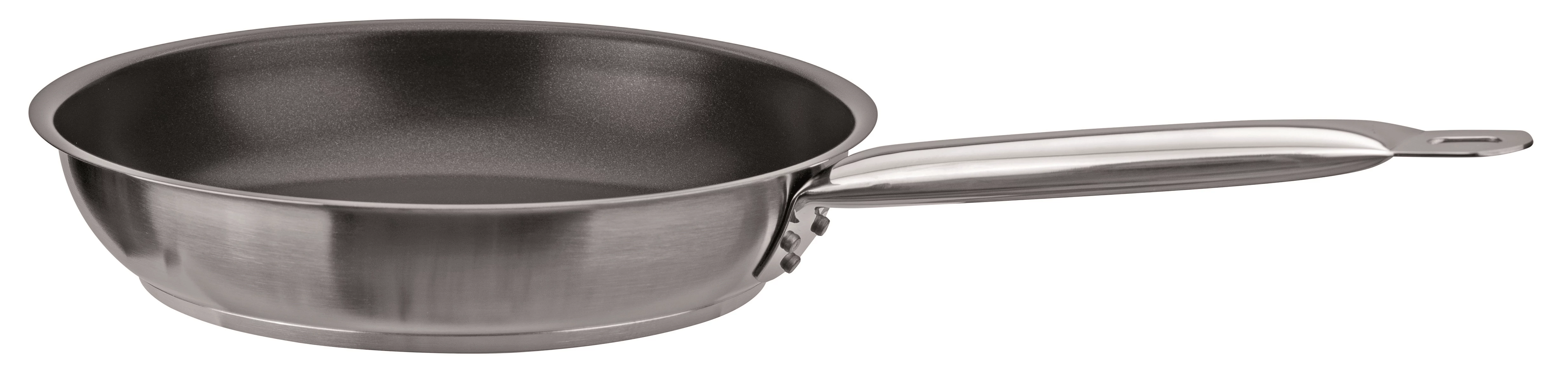 POELE EN INOX REVETEMENT ANTI-ADHESIF - 5 ÉTOILES