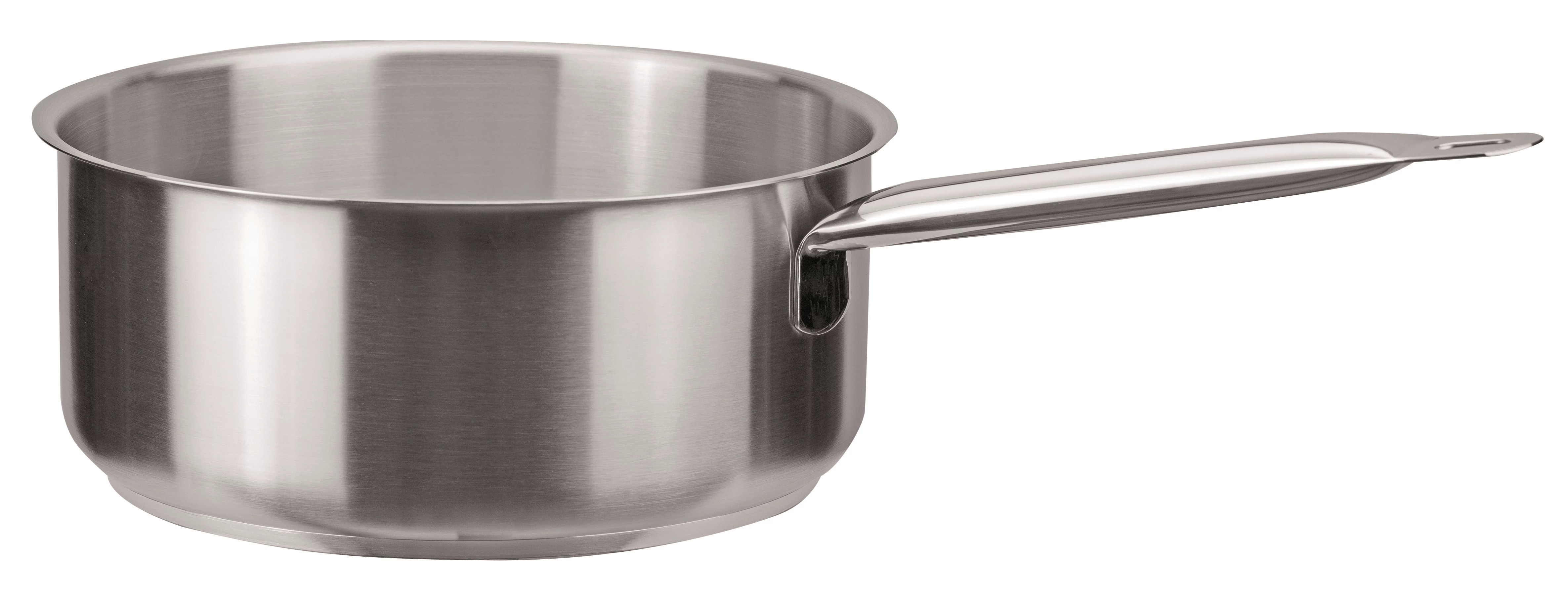 CASSEROLE BASSE EN INOX - BASIC CHEF