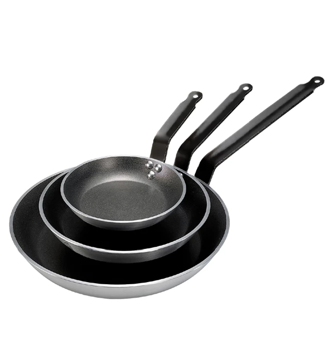 POELE RONDE CHOC ALU ANTI-ADHESIF 