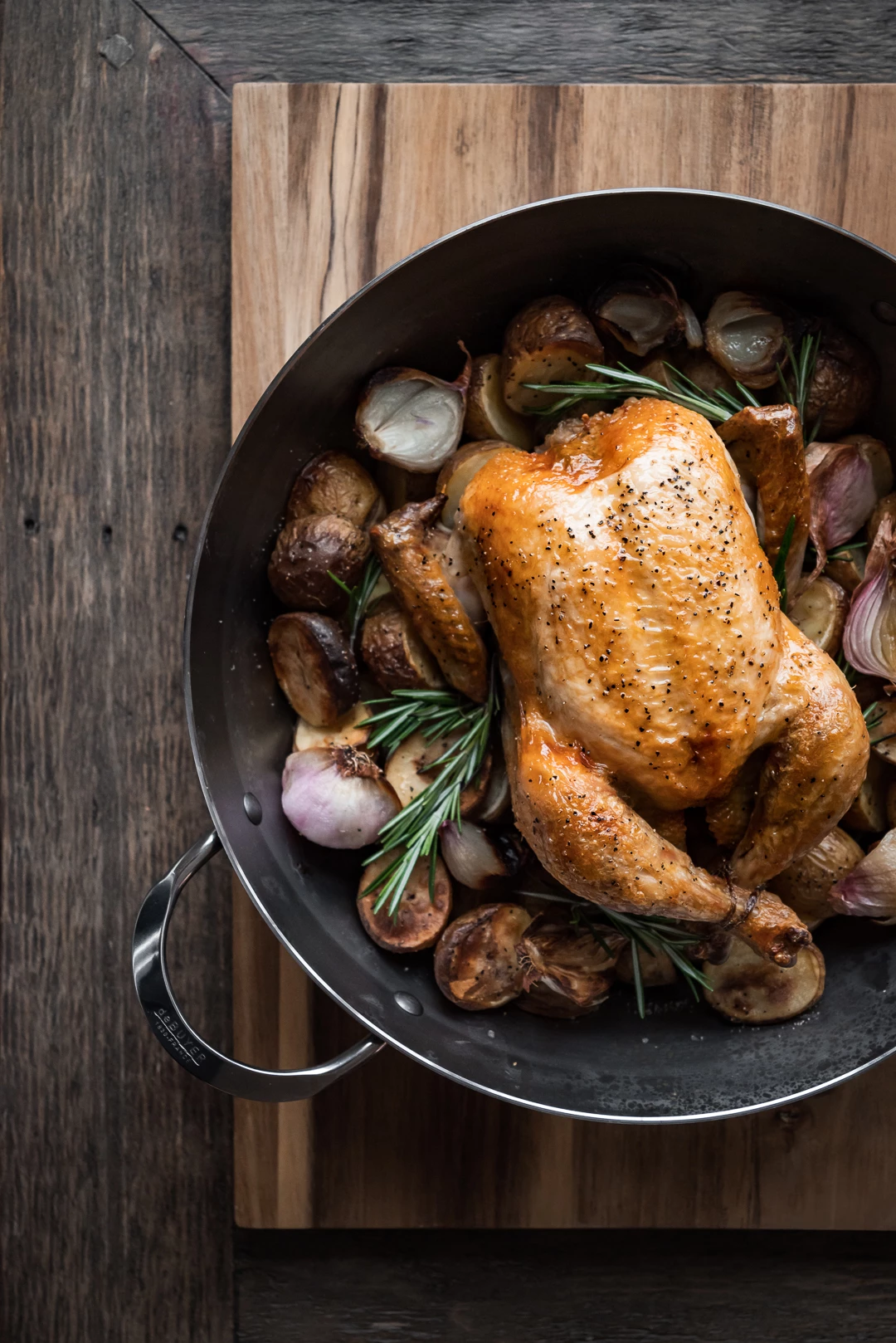 POELE PAYSANNE MINERAL B 2 ANSES 