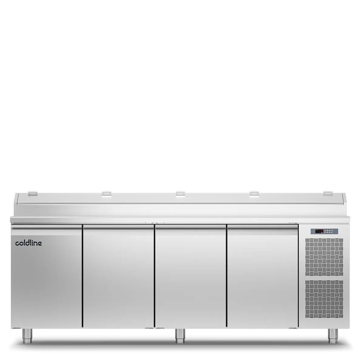 Table Prep-station 4 portes  Inox GN1/6